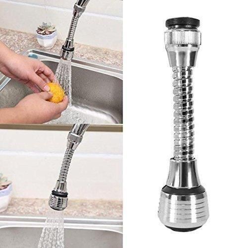 Water Faucet - 360 Degree Rotation Flexible Water Faucet Sprayer