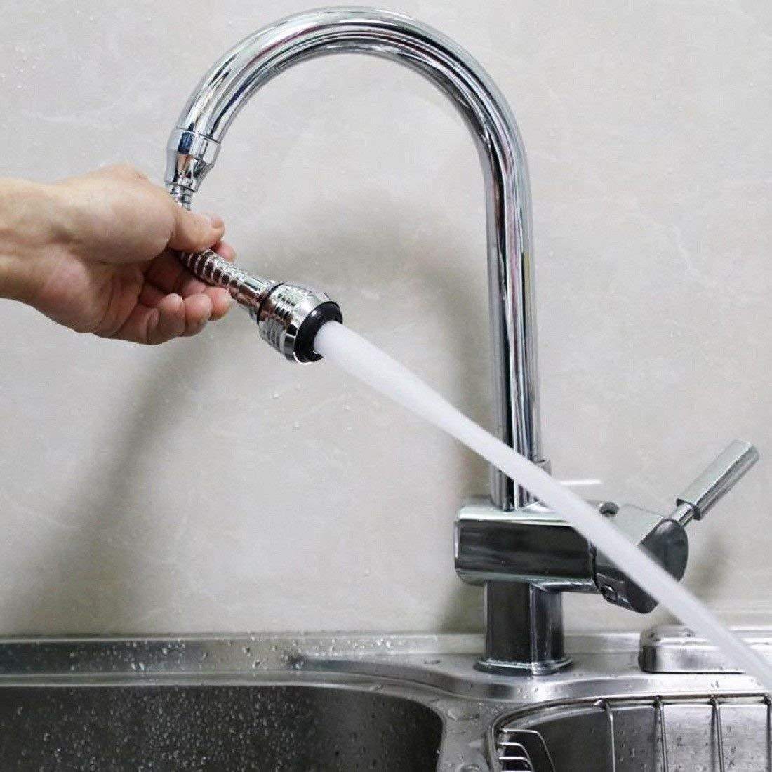 Water Faucet - 360 Degree Rotation Flexible Water Faucet Sprayer