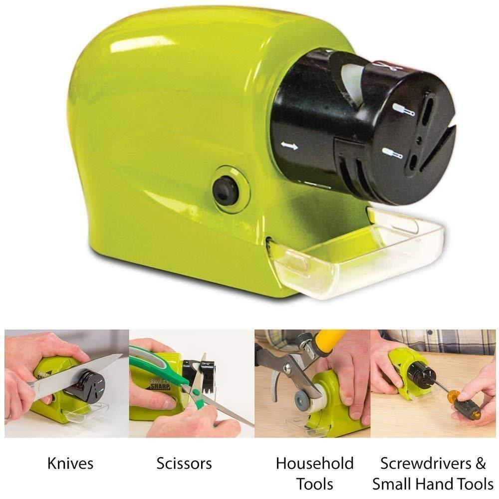 Knife Sharpner- Electric Motorized Rotating Knife Sharpener