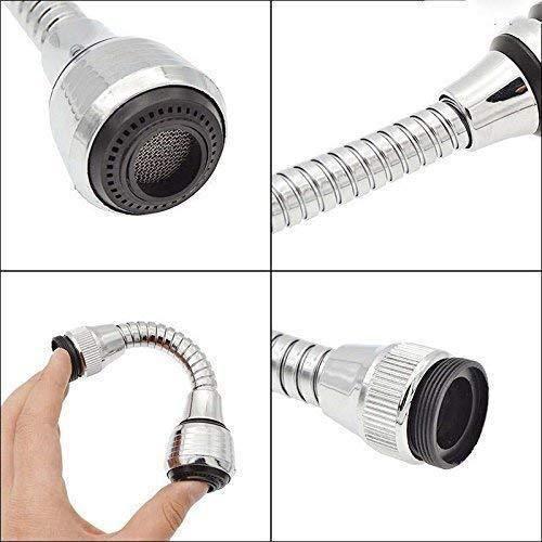 Water Faucet - 360 Degree Rotation Flexible Water Faucet Sprayer